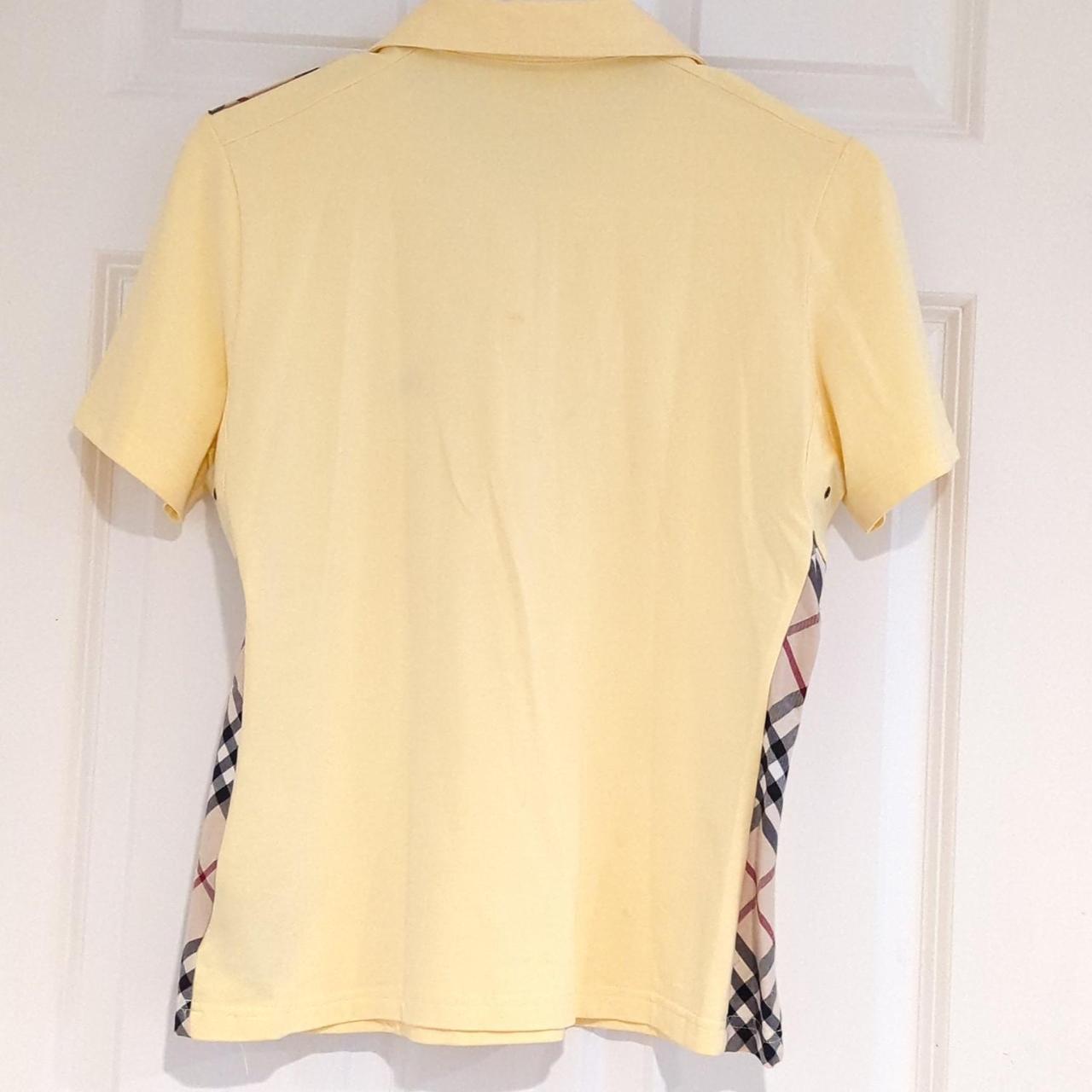 Burberry deals polo yellow