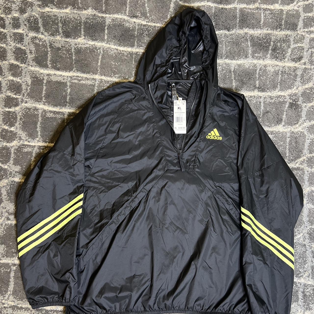 Gold adidas outlet windbreaker