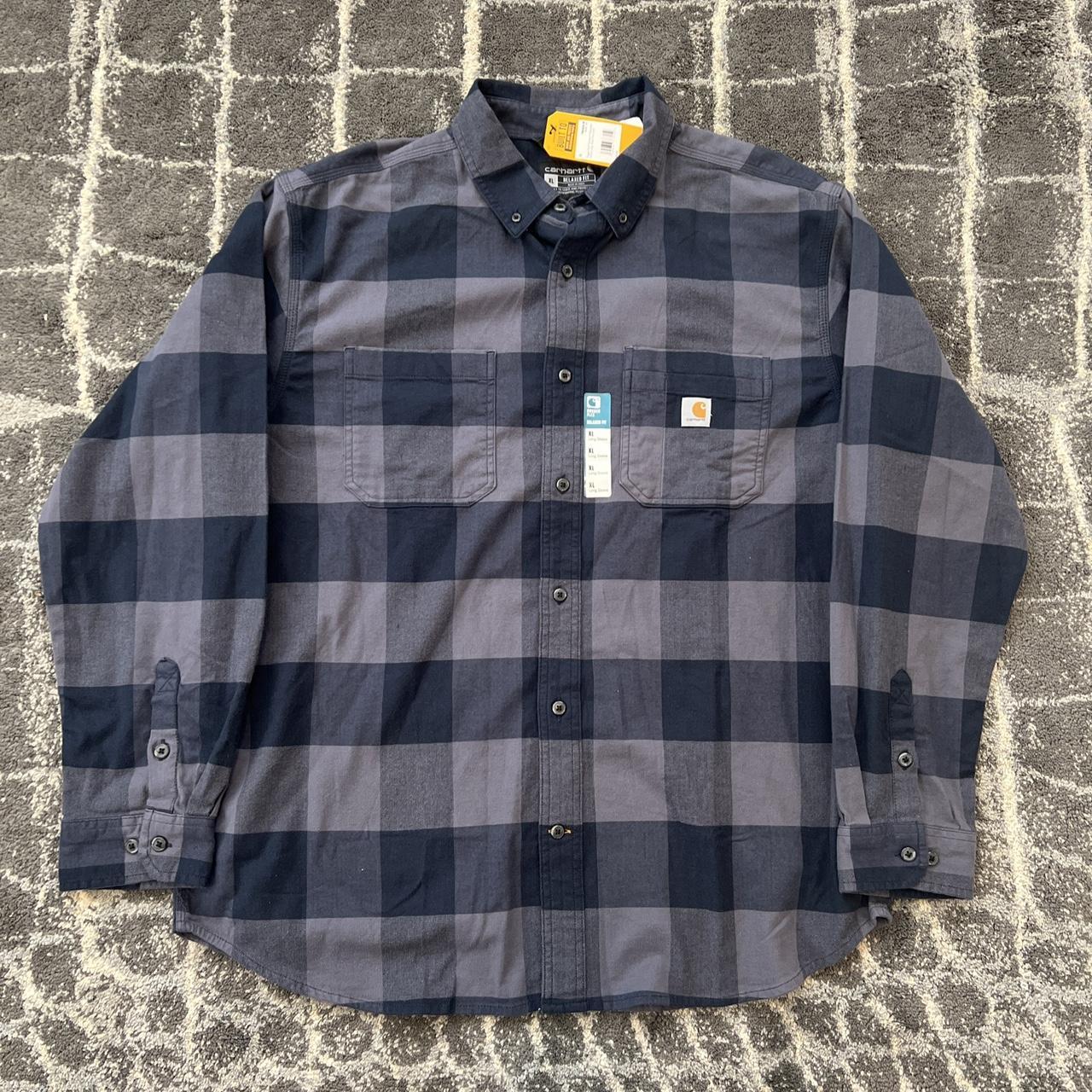 Carhartt rugged flex store hamilton plaid shirt