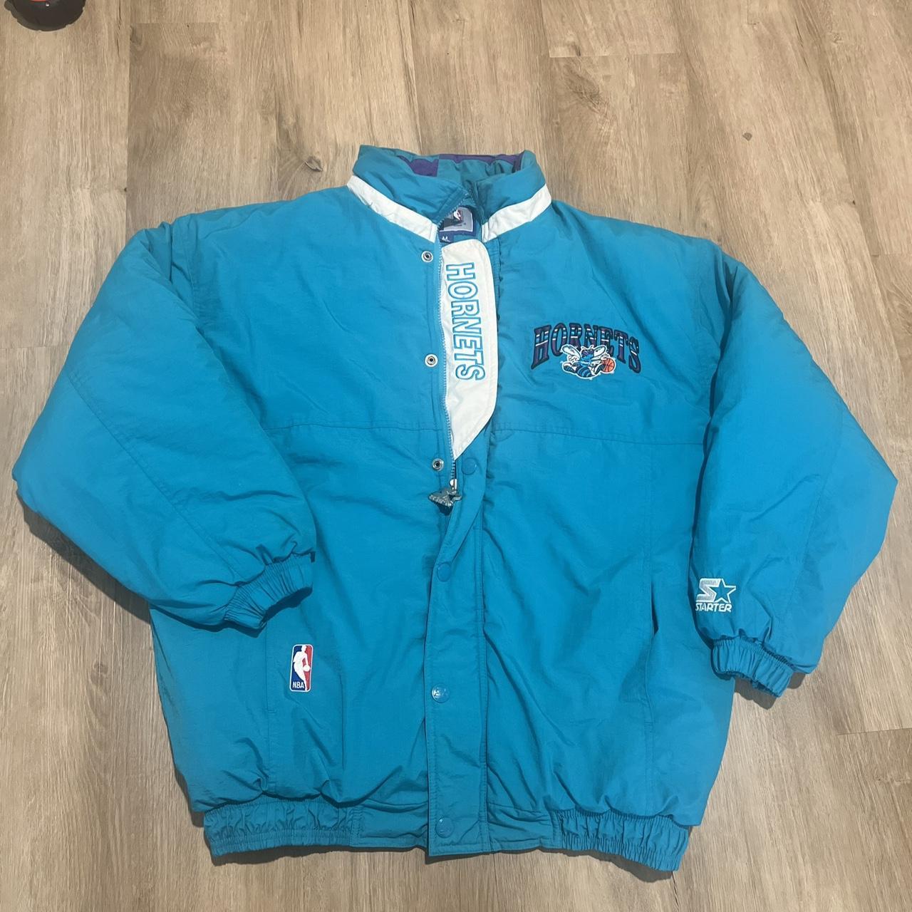 Vintage charlotte hornets puffer sold jacket