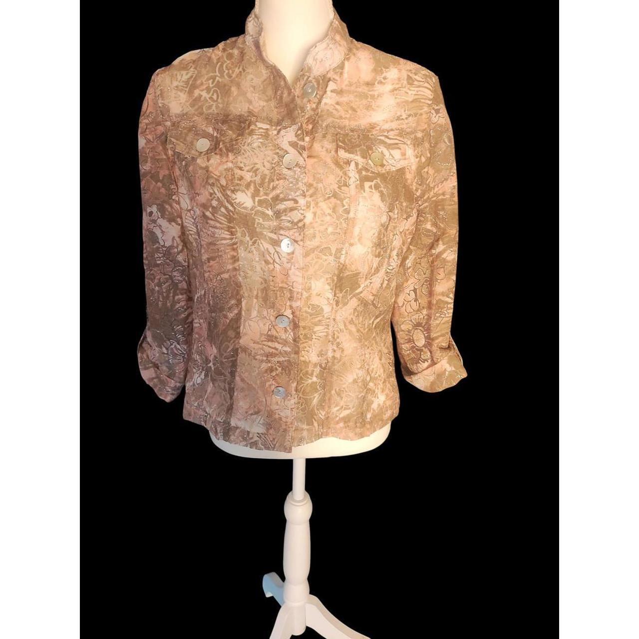 Ruby Rd. Women's Jacket - Cream/Brown - 8 – Ruby … - image 1