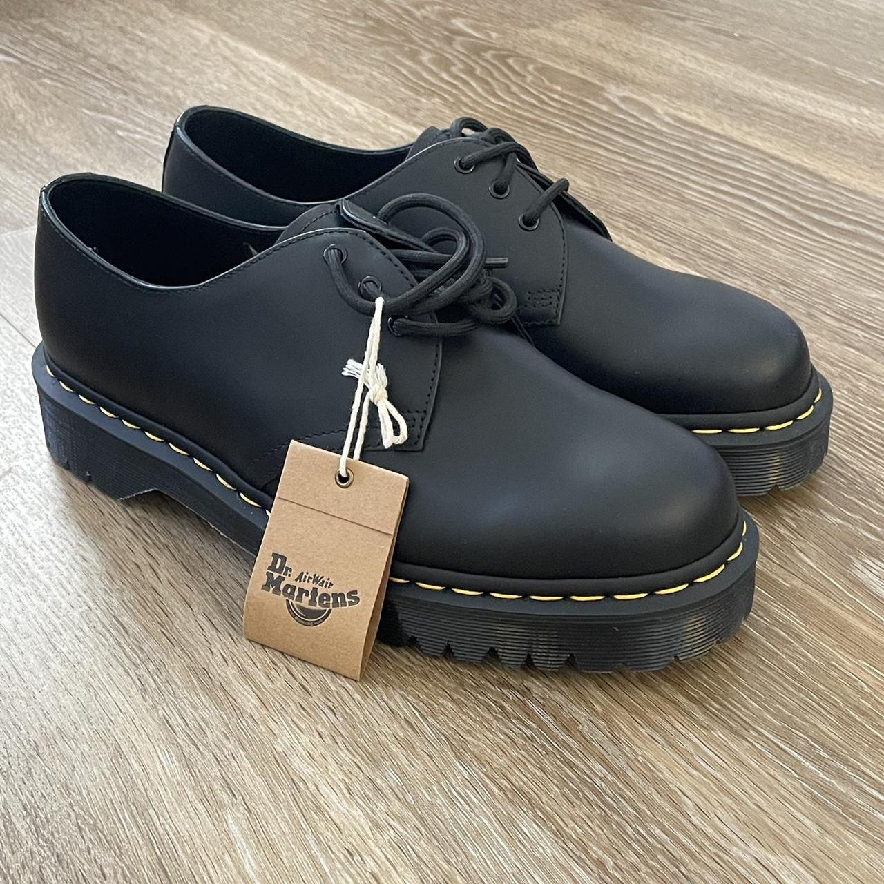 Dr martens 1461 bex black sales smooth