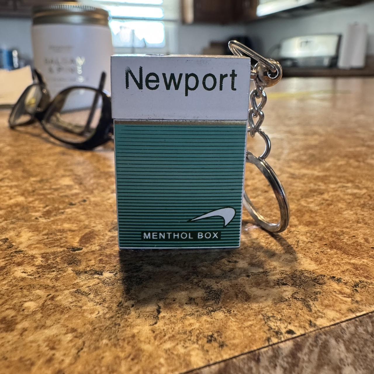 Mini newport menthol keychain #accessories #keychain... | Depop