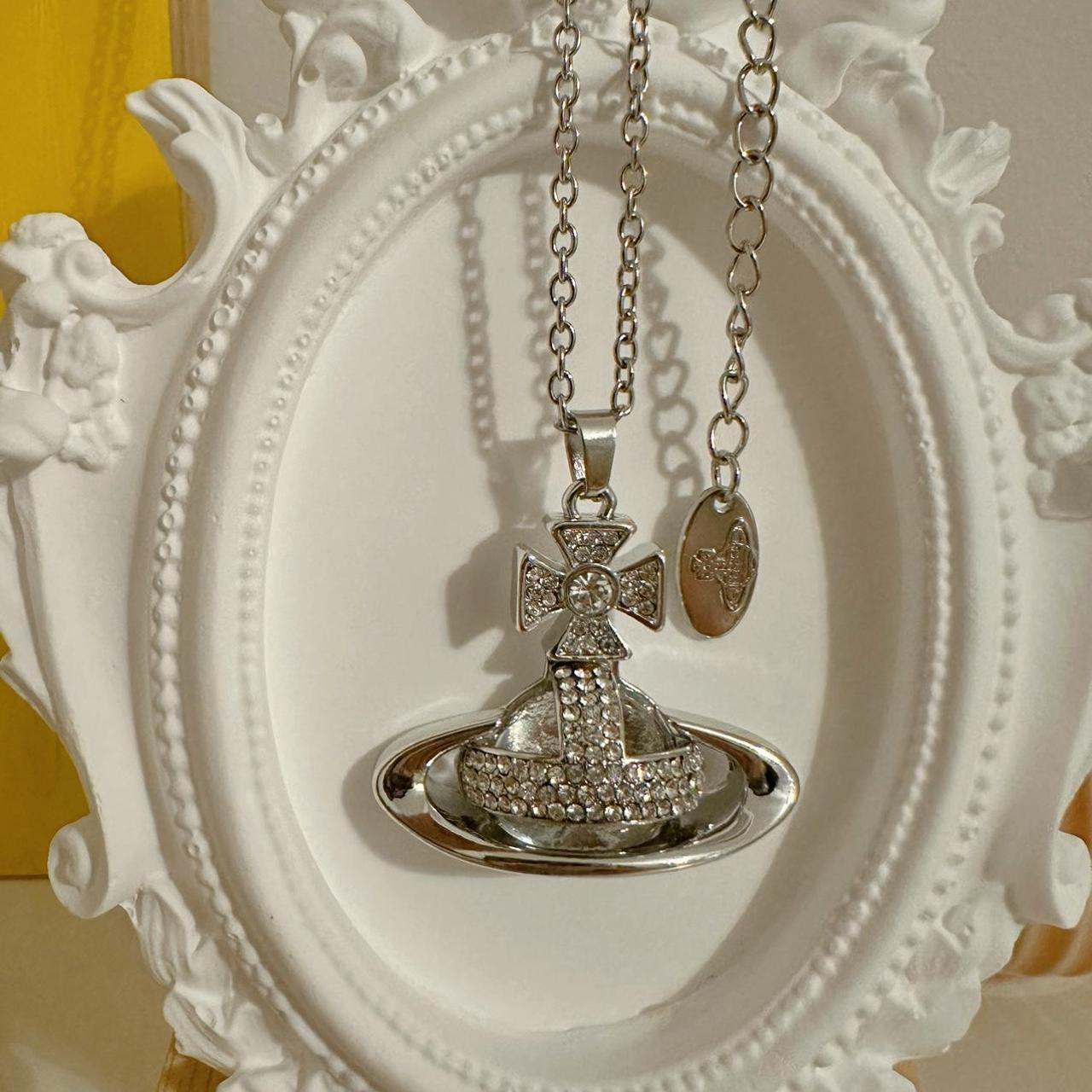 NANA Anime Glass 3D Orb Zircon Silver Saturn Depop