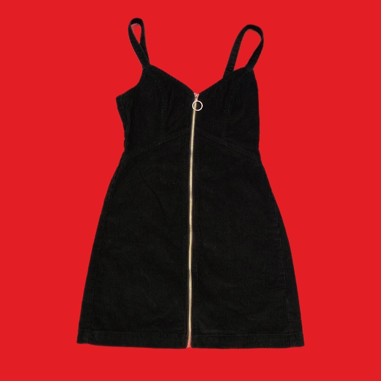 Topshop zip hot sale up dress