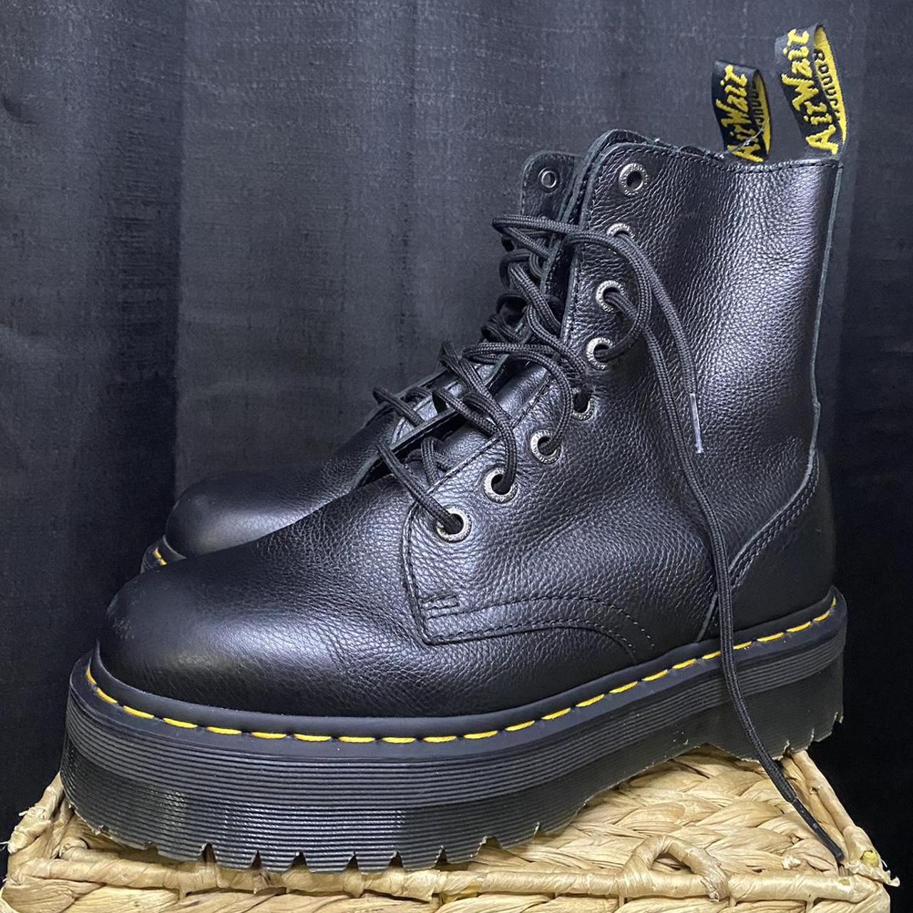 Jadon Boot III Pisa Leather Platforms- Dr. Martens;... - Depop