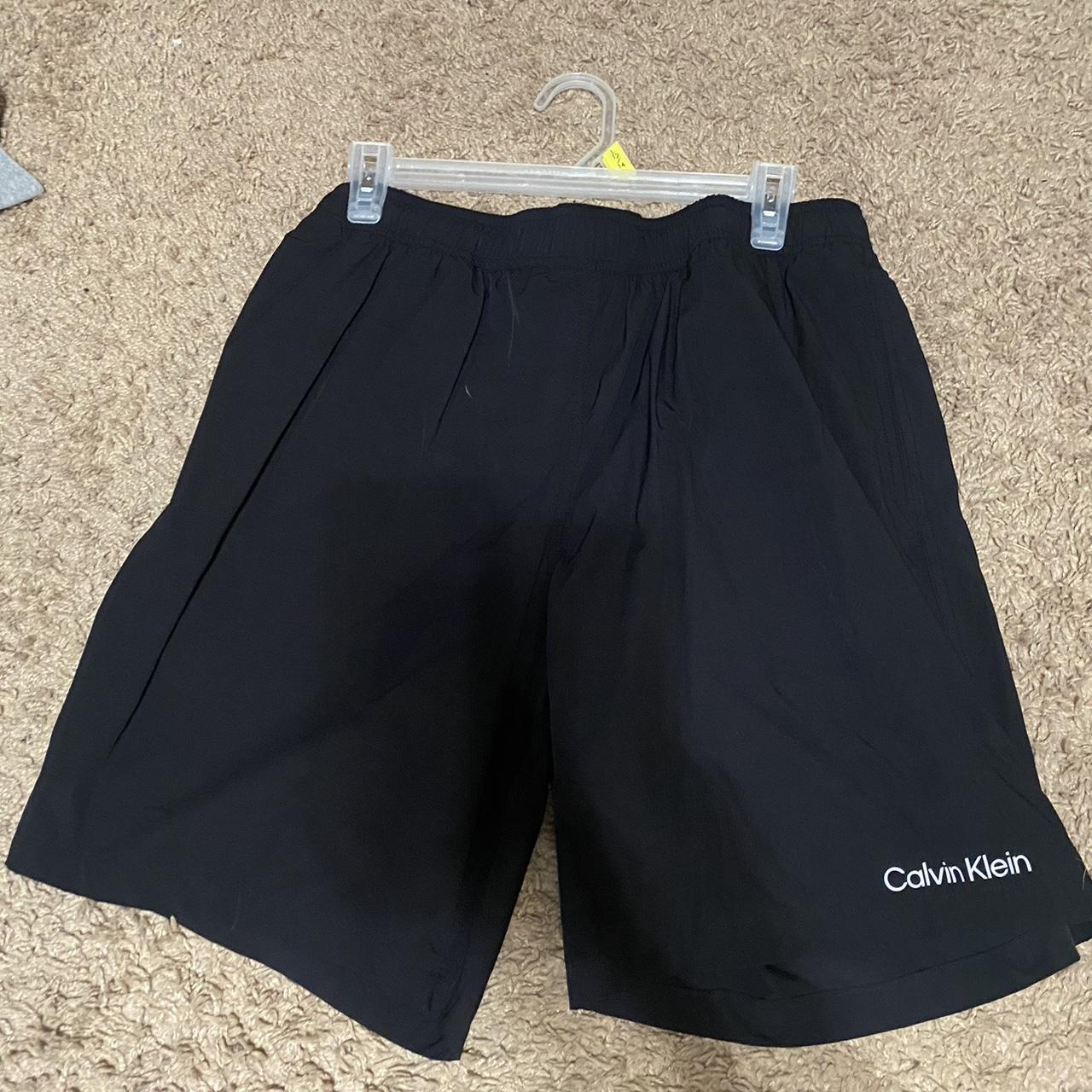 Calvin Klein black shorts - Depop