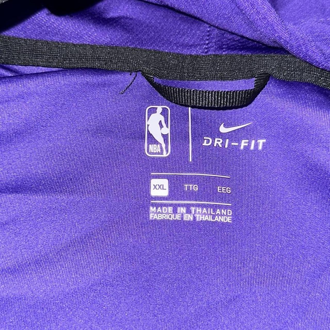 Nike dri fit lakers champion shirt , worn once then - Depop