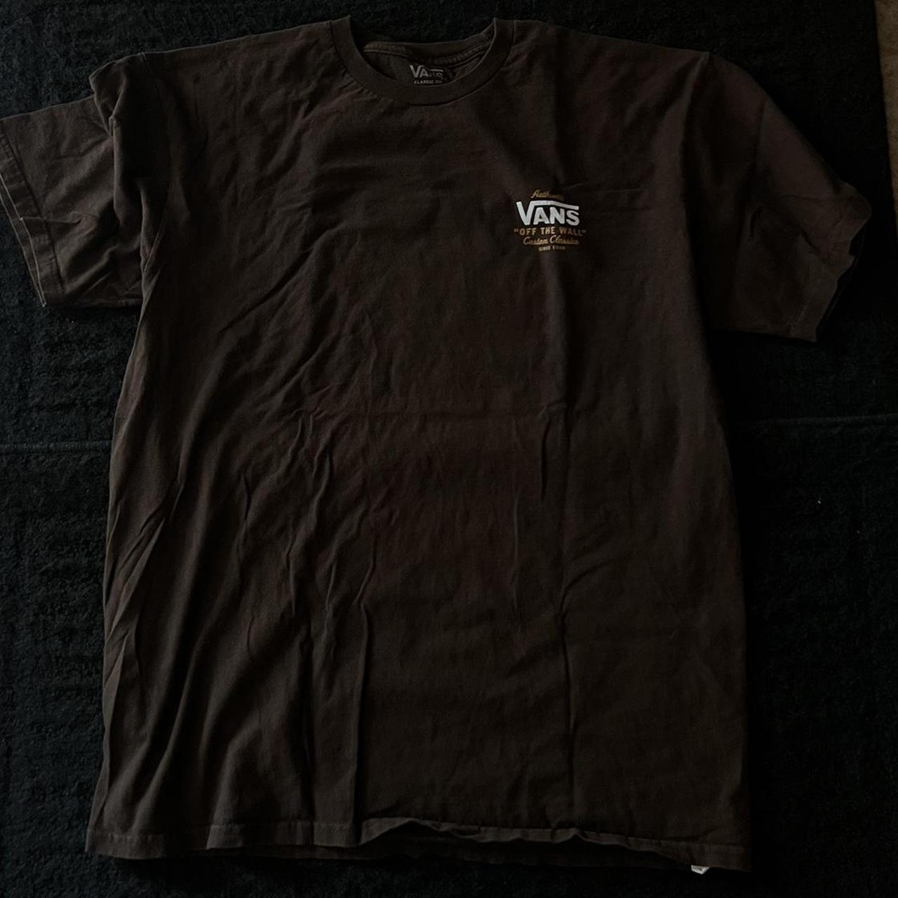 Brown vans hot sale shirt