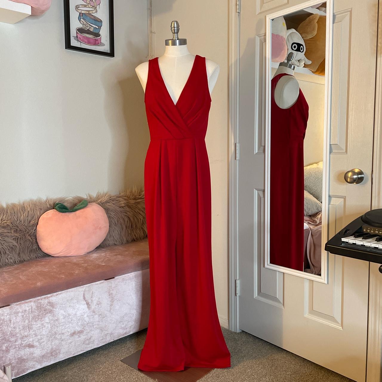 Charlotte russe red jumpsuit on sale