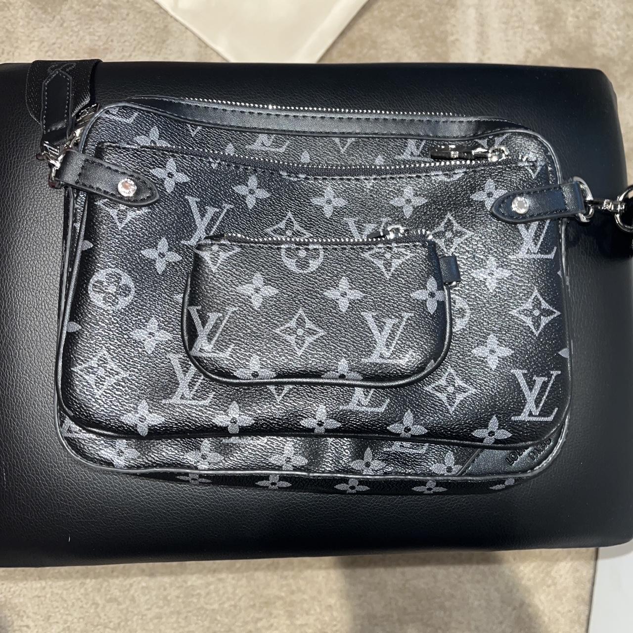 LV Trio Messenger Bag -retail 1000+ -unused -10/10... - Depop