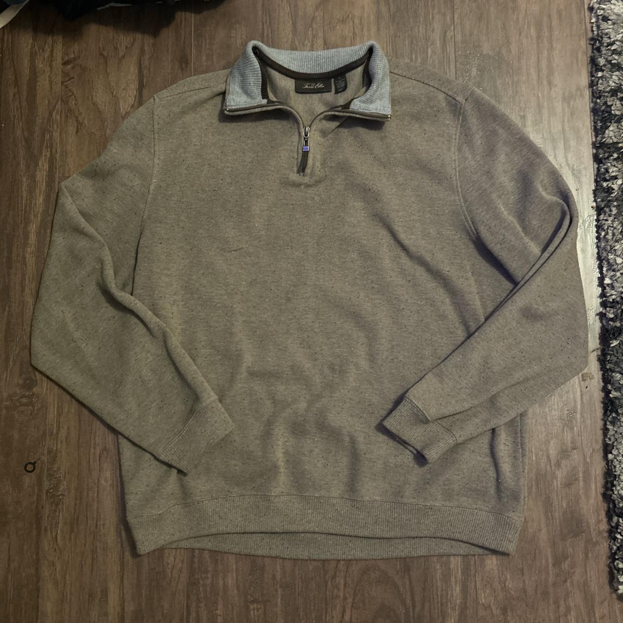 Super sick vintage Tasso Elba quarter zip Size -... - Depop