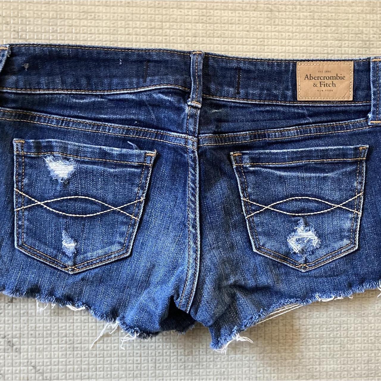 Abercrombie Fitch Womens Denim Shorts Waist 26 Depop abercrombie-fitch-womens-denim-shorts-waist-26-depop