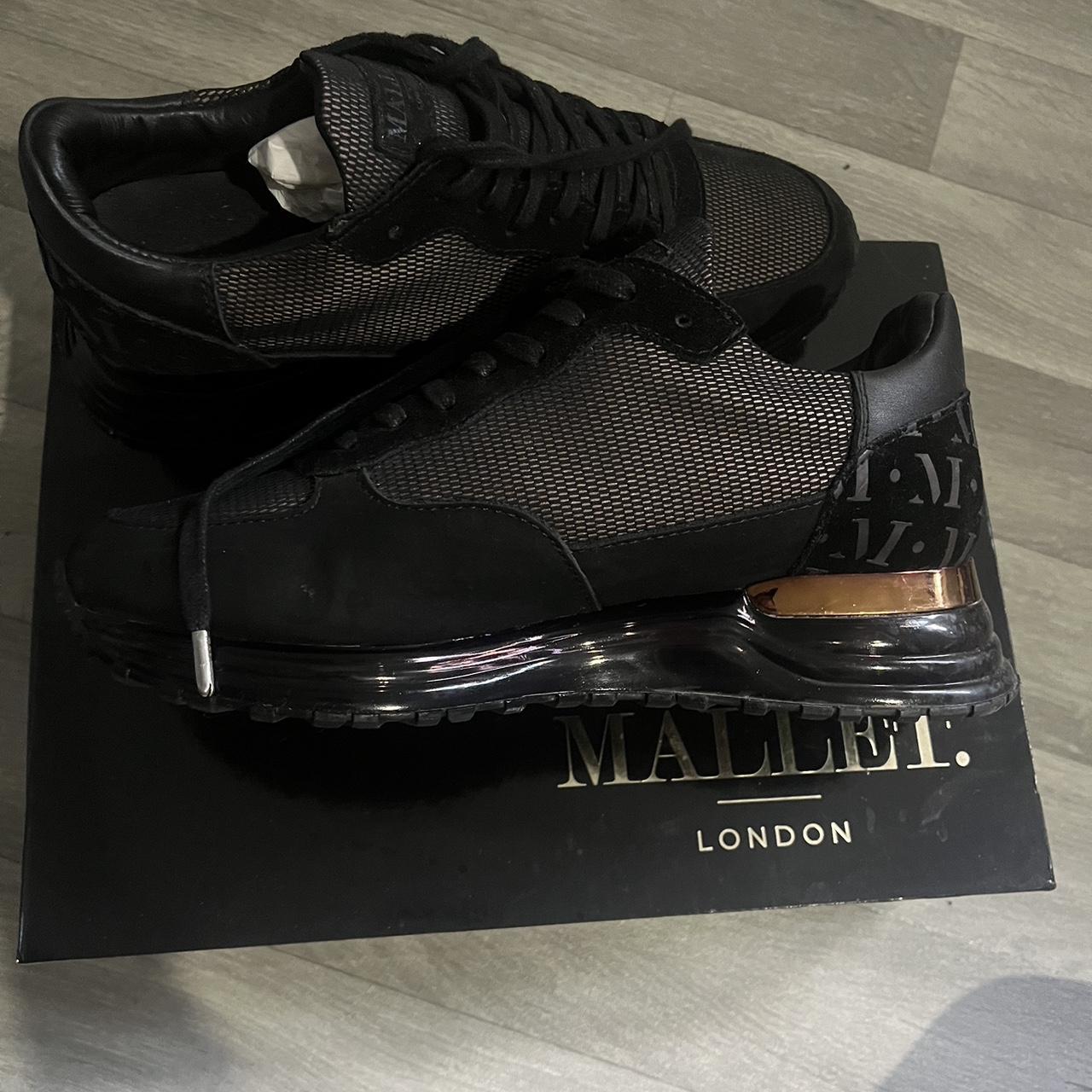 mallet popham gas bronze mesh trainers size Depop