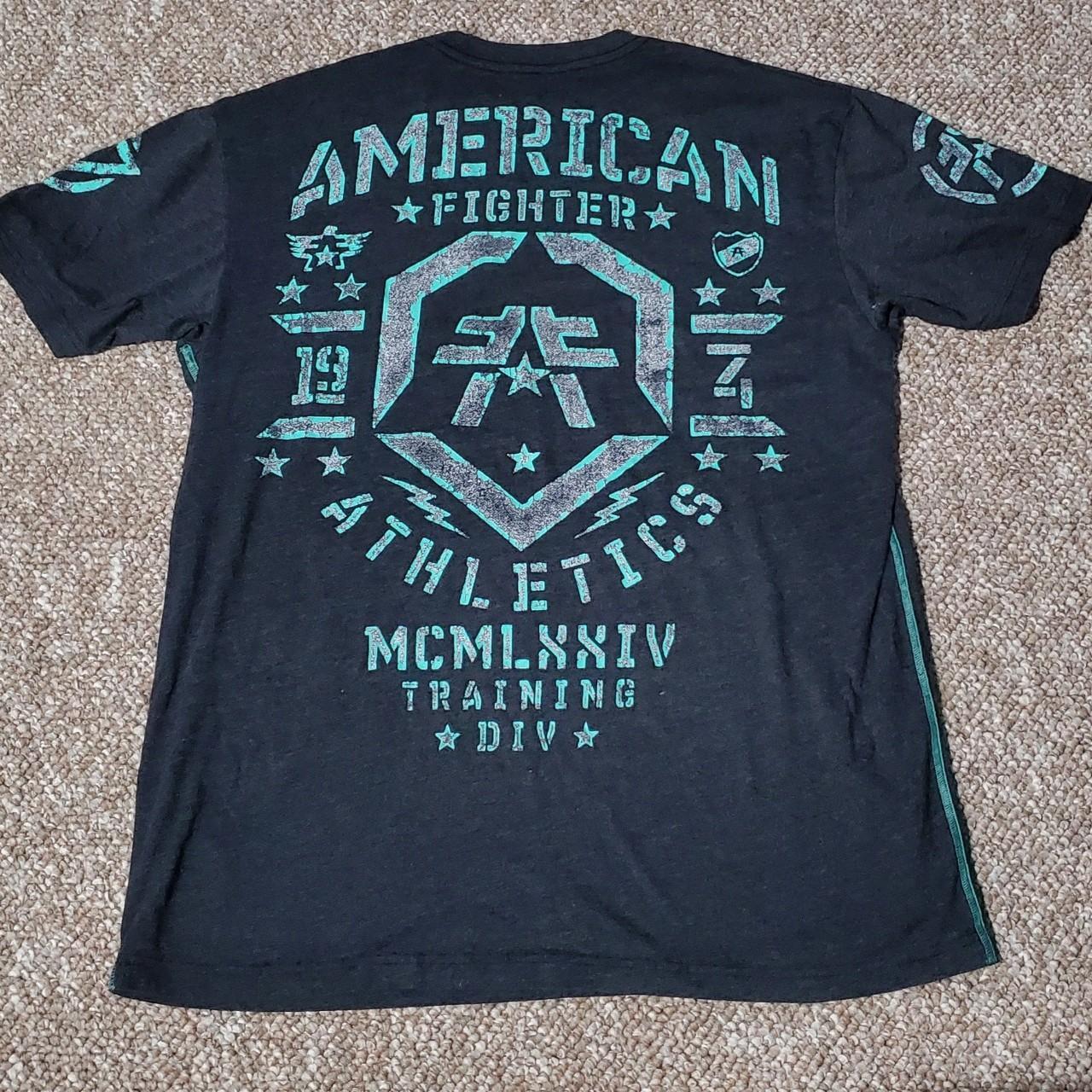 Mens American Fighter T shirt Size Large smoke free... - Depop