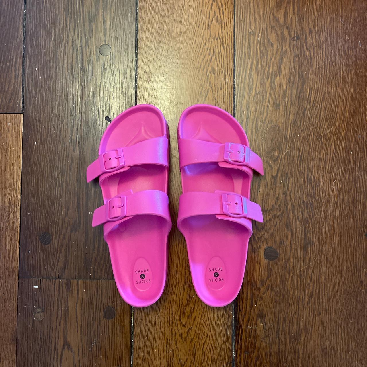 Shade and shore online sandals pink