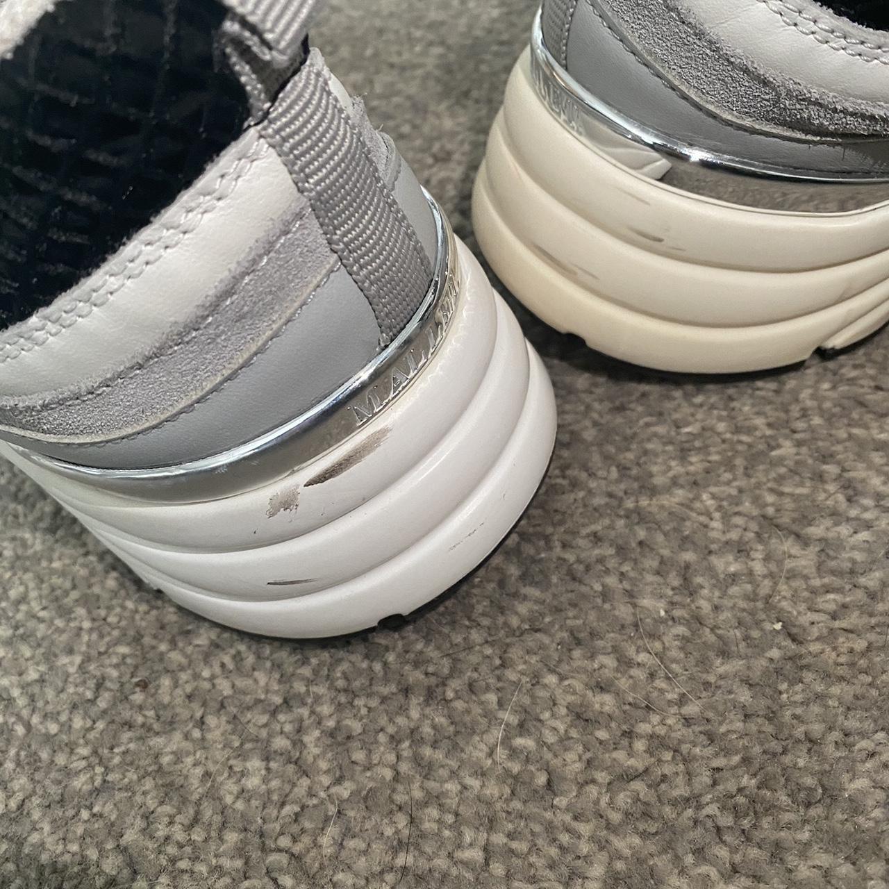 mens grey mallet trainers