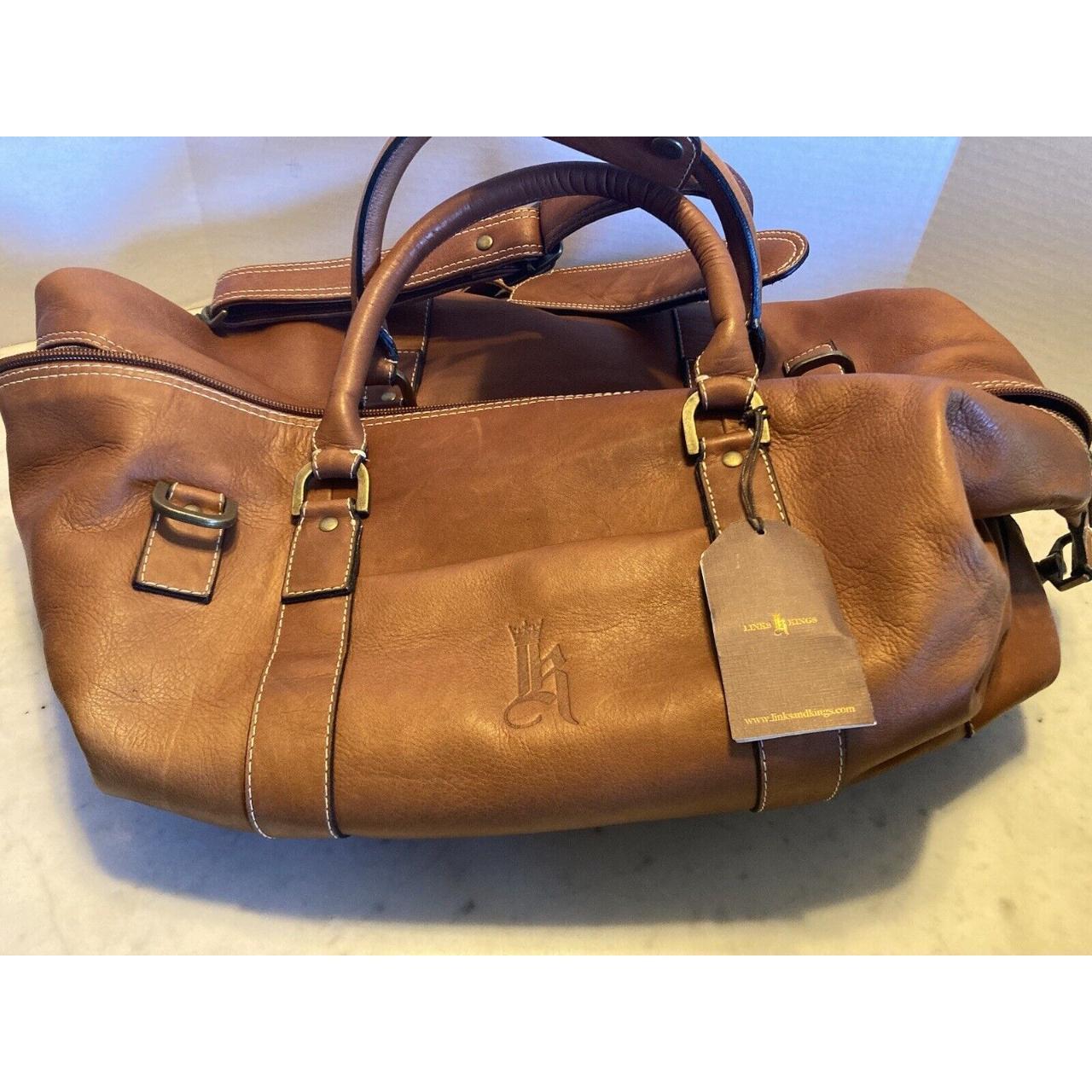 Highlander Leather Duffel - Links and Kings