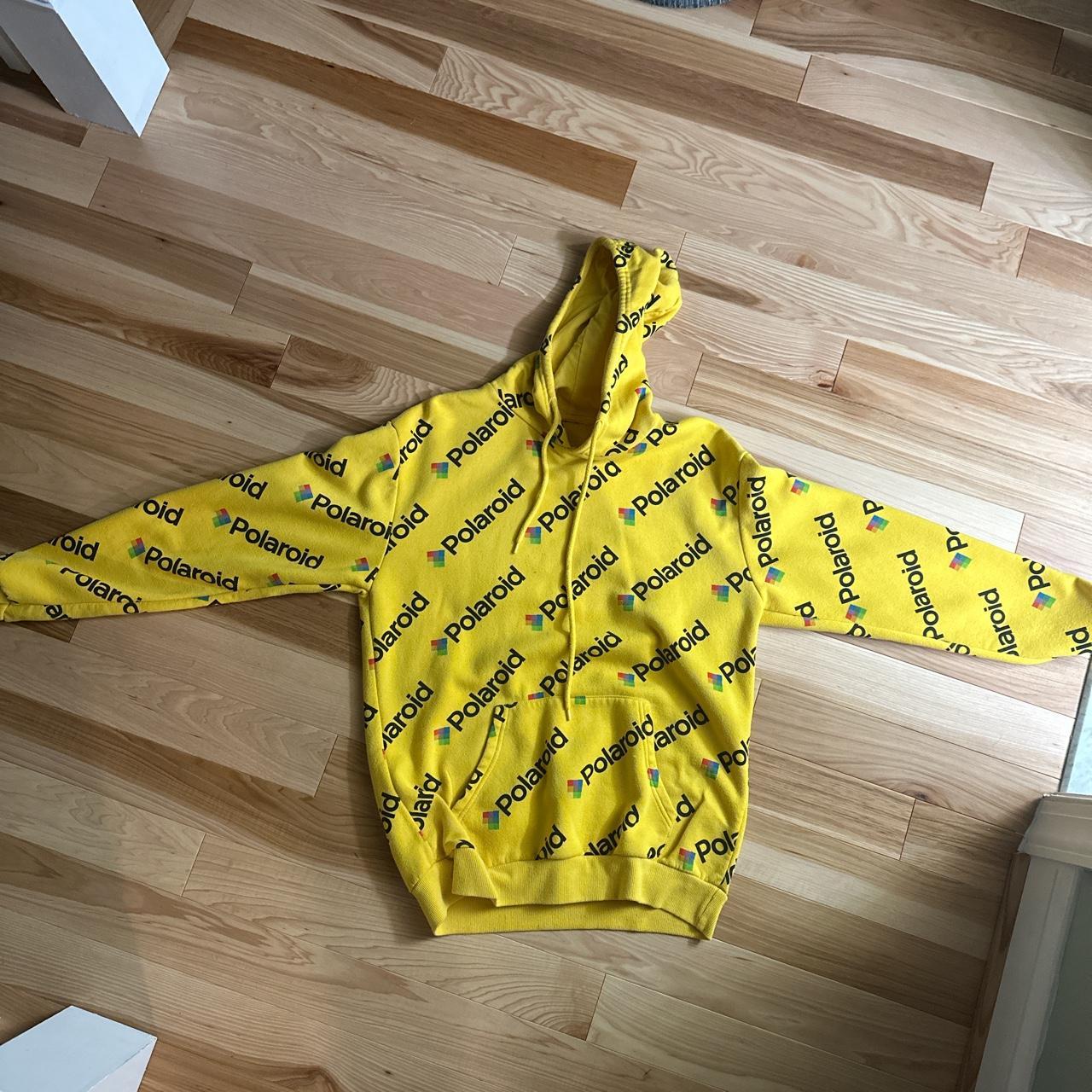 Black x shop squad hoodie yellow