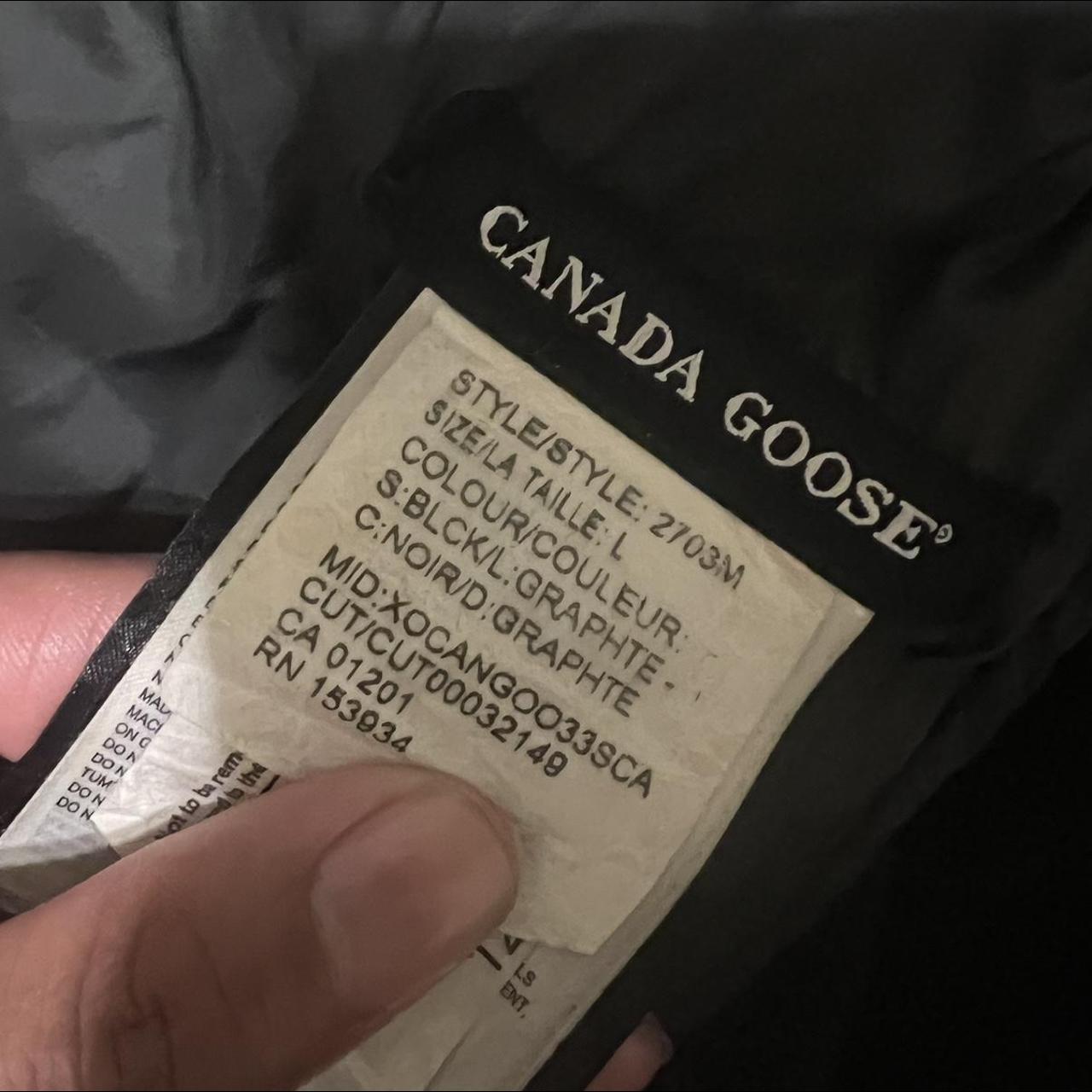 Canada goose taille clearance l