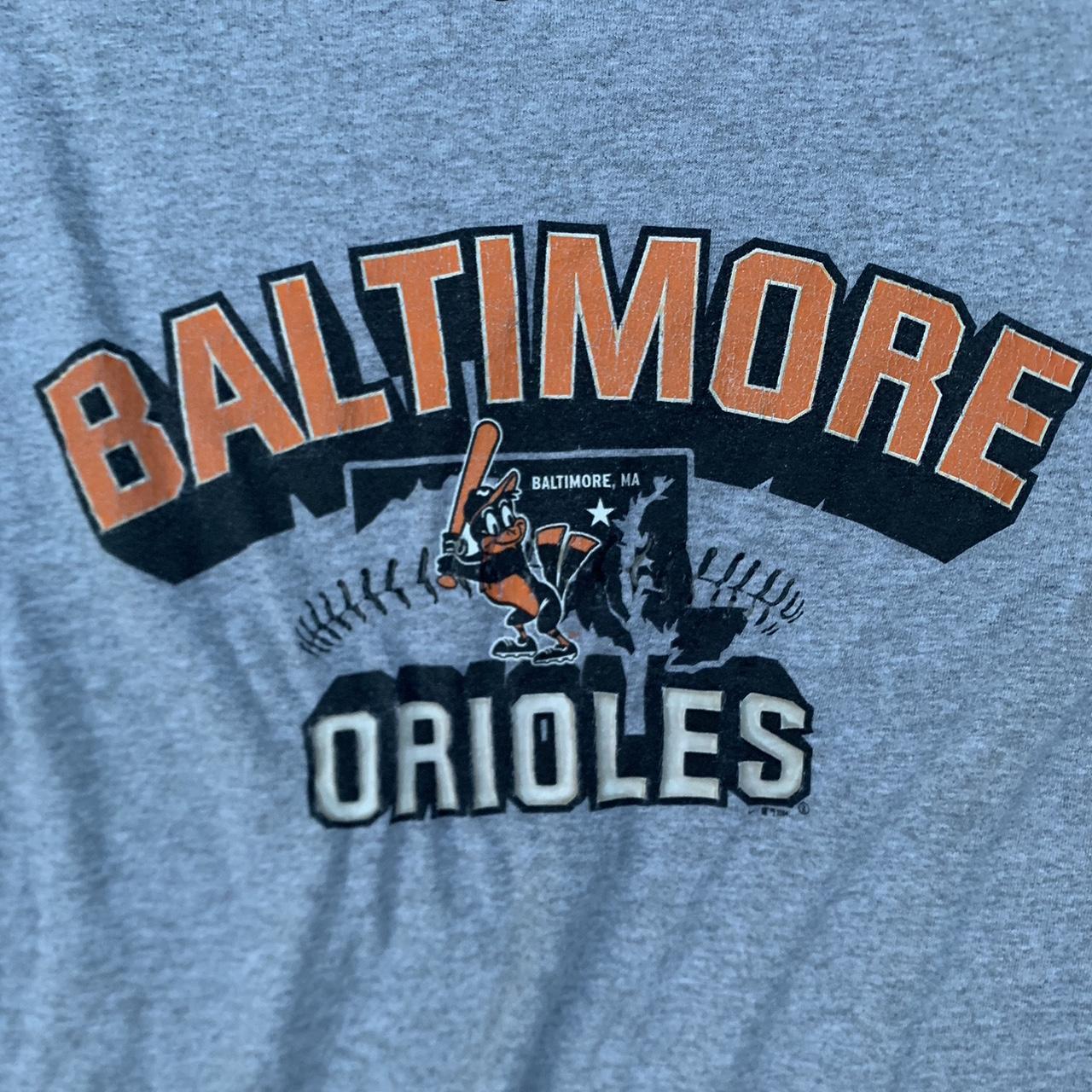 Orange Nike Dri-Fit Orioles t-shirt. The size is an - Depop