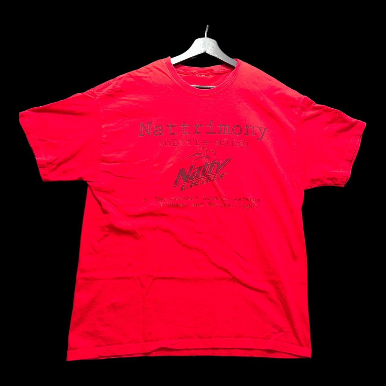 Natty Light “Nattrimony” Definition T shirt... - Depop