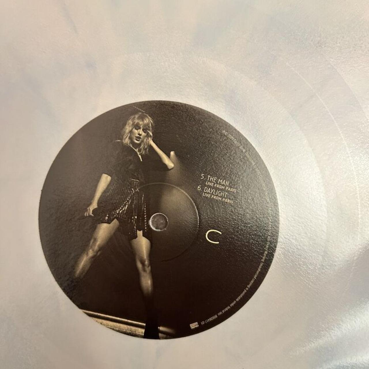 Taylor Swift's Lover record With both blue and pink - Depop