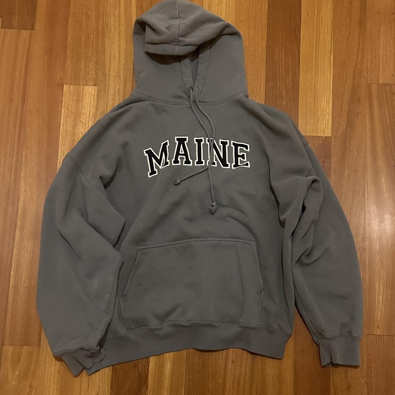 Brandy melville maine hoodie, lightly worn. small... Depop