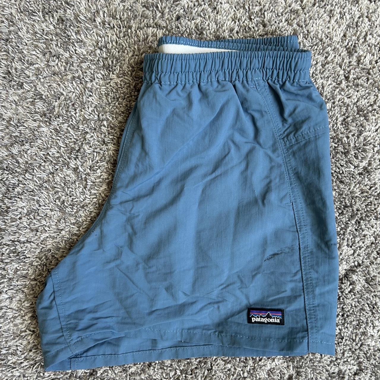 Size Small Sky blue Patagonia women’s shorts| Minor... - Depop