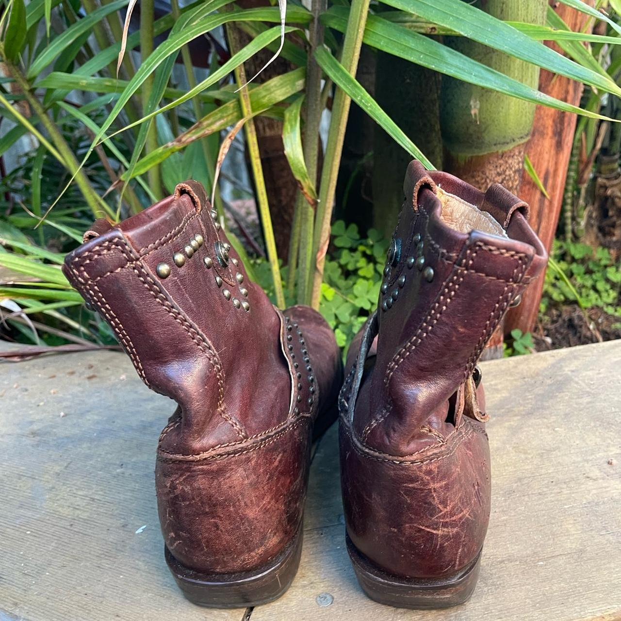 Frye oxblood clearance boots