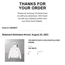 The North Face x CDG Icon Pullover Hoodie BRAND NEW... - Depop