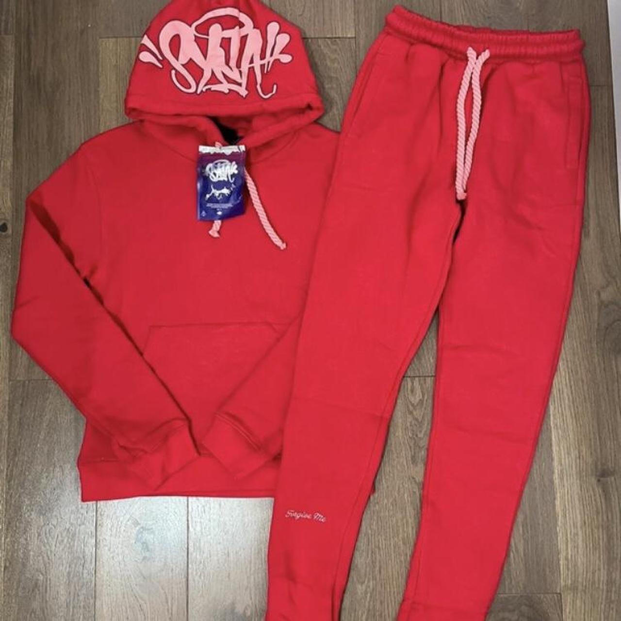 Syna World tracksuit Red New with tags never worn... - Depop