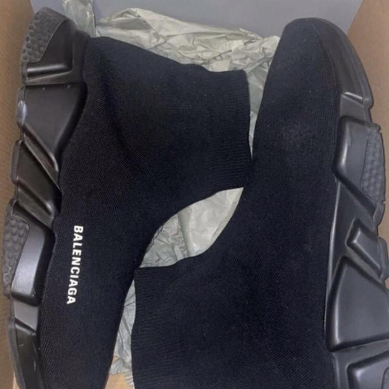 Balenciaga Speed Black Worn a few times great... - Depop
