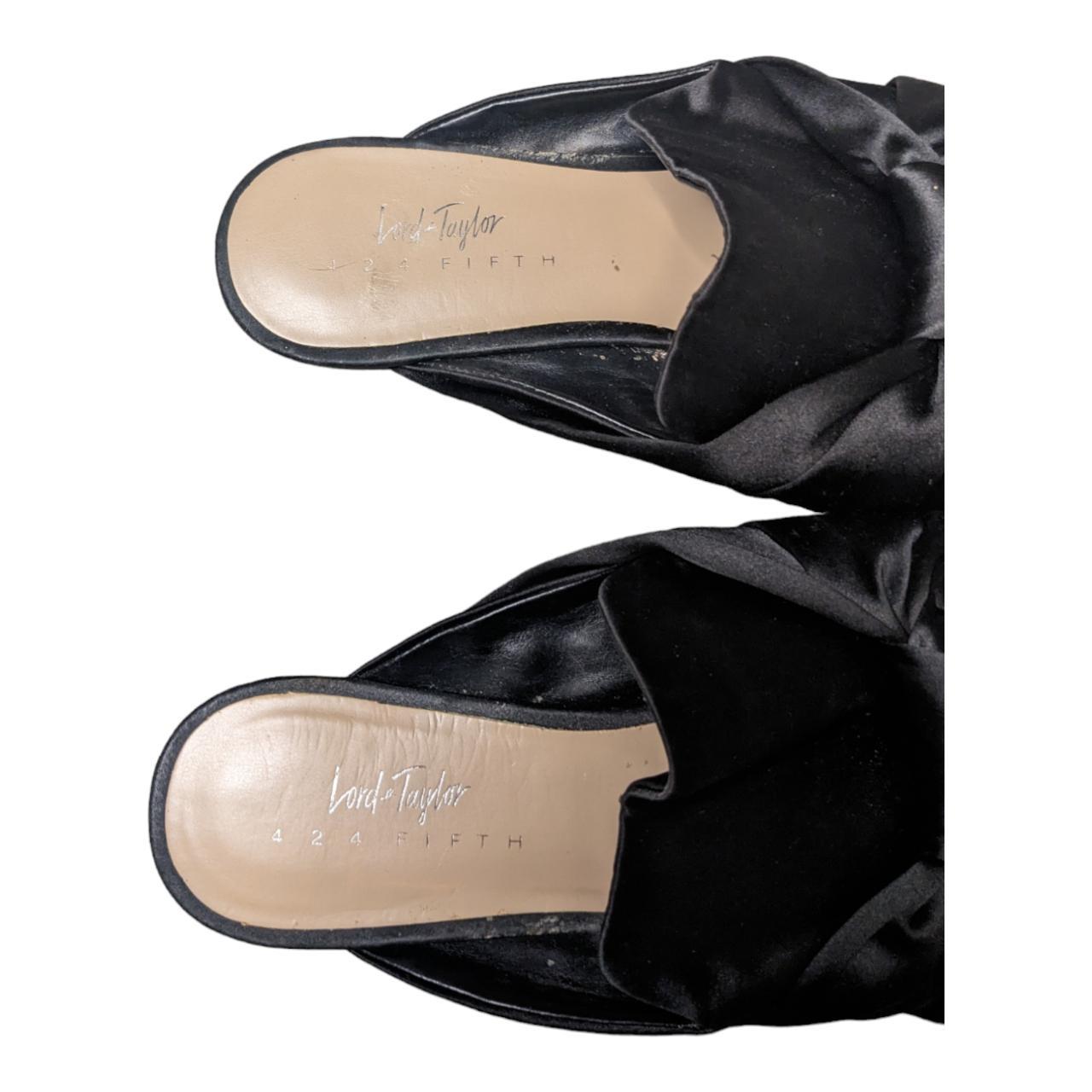 Lord Taylor 424 Fifth Women s Flats Mules Black