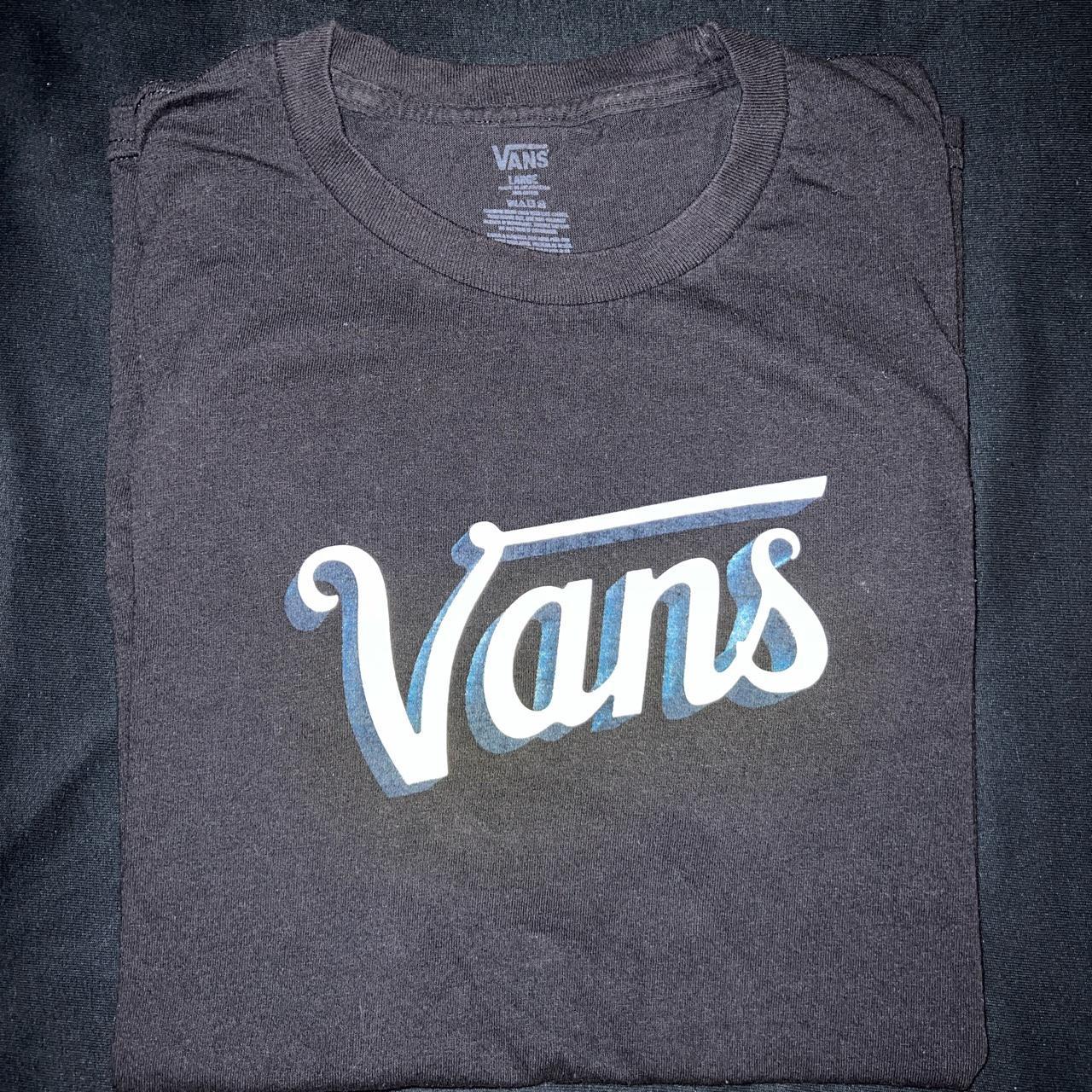 Black Vans Tee - Depop