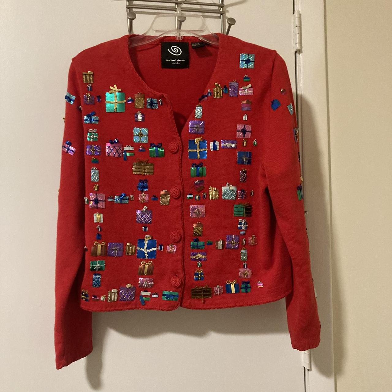 Michael simon christmas deals sweater