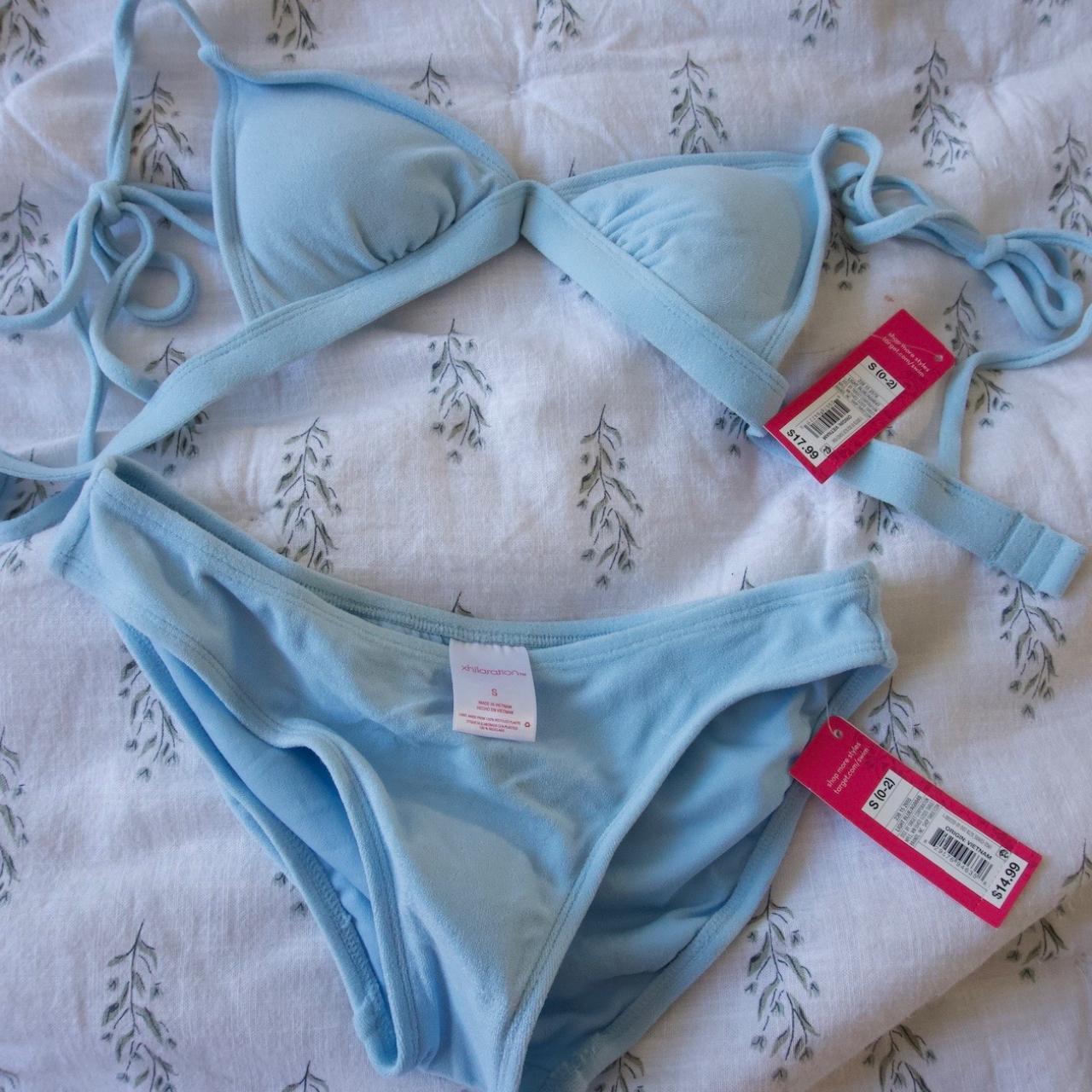 Target Women's Blue Bikinisandtankinisets Depop