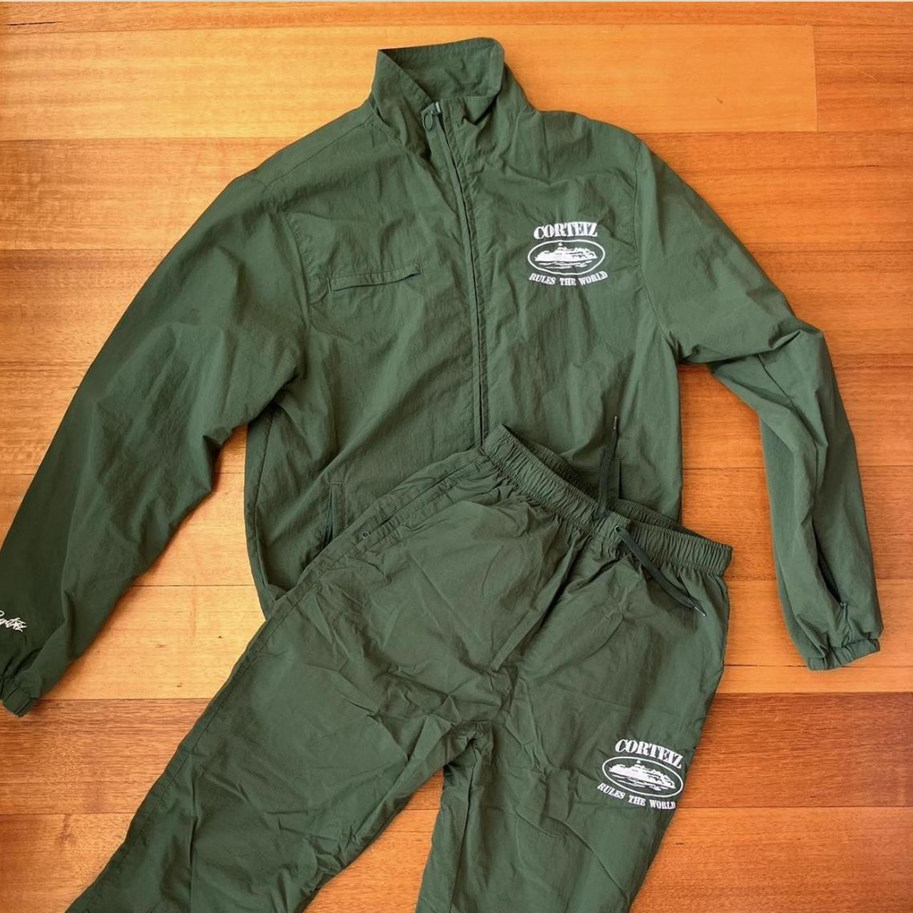 CORTEIZ RTW SHUKU SHUKU TRACKSUIT FOREST GREEN * | Depop