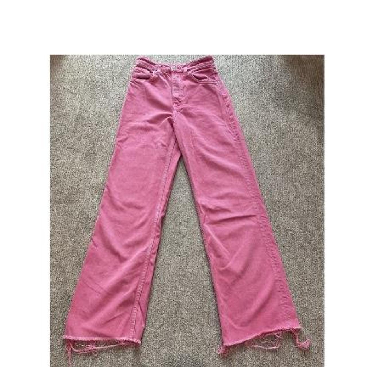 Zara Jeans Pink - Depop