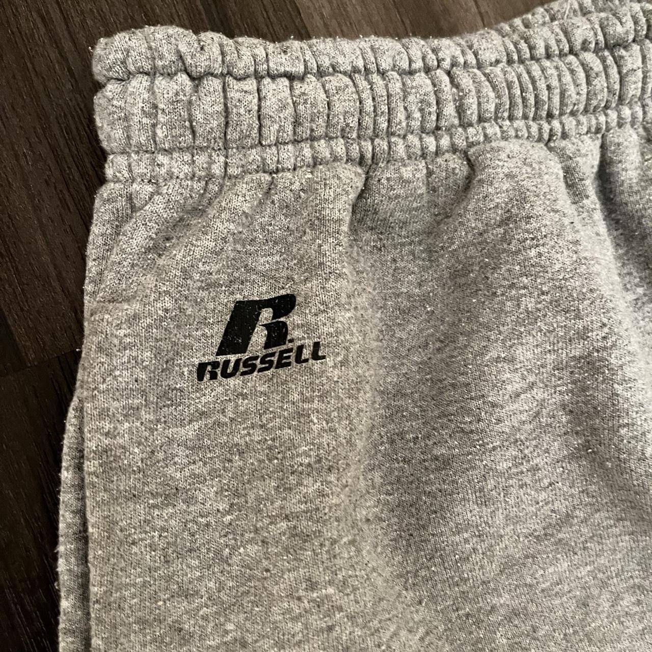 Russell Grey sweatpants Size L Good condition - Depop