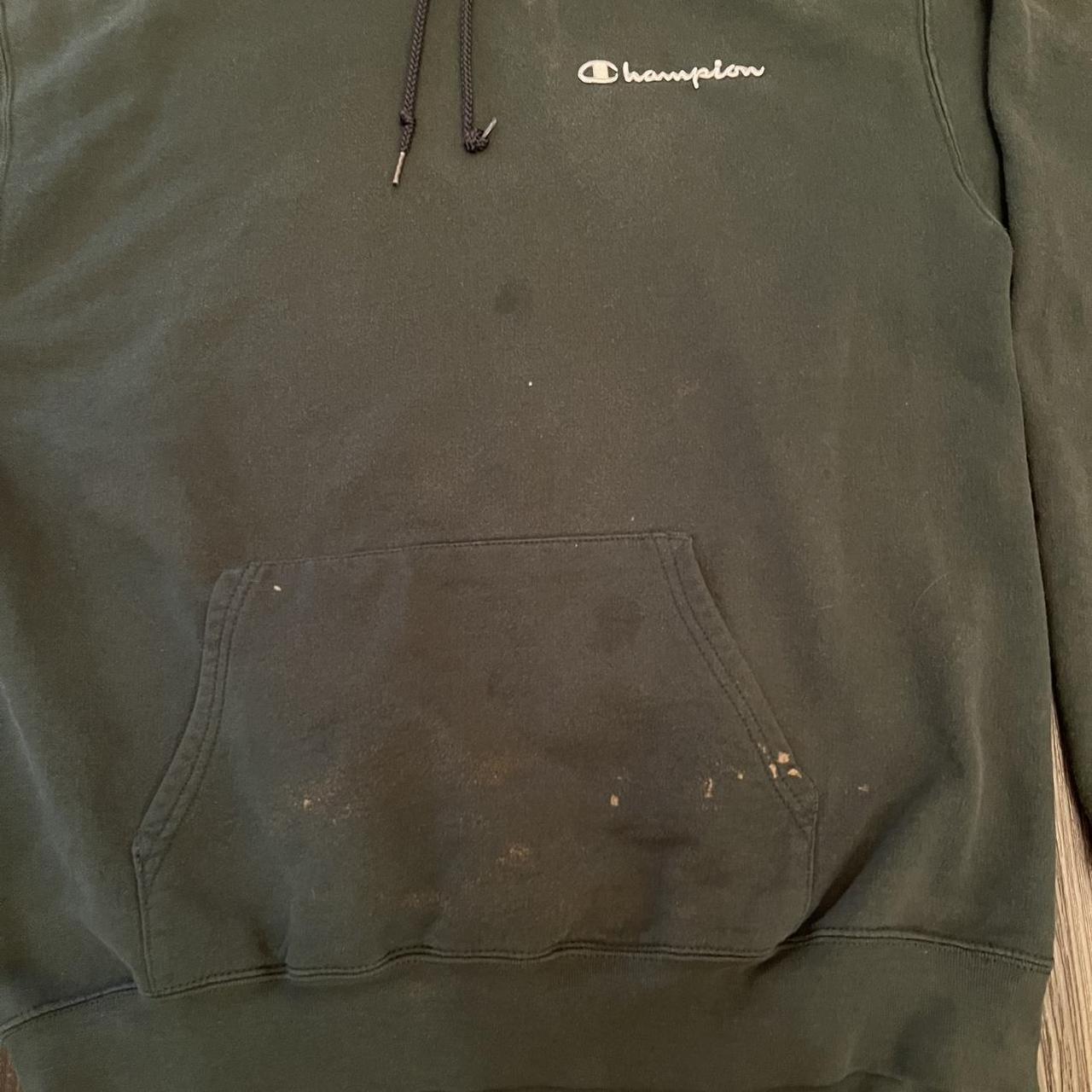 Champion dark khaki discount hoodie