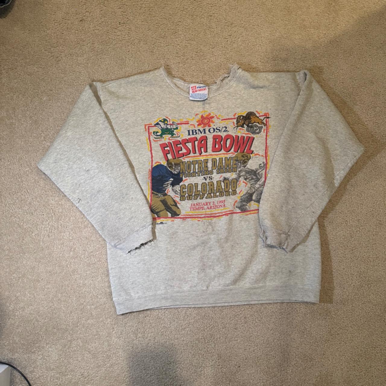 Vintage College Football 1995 Crewneck (L) #vintage... - Depop