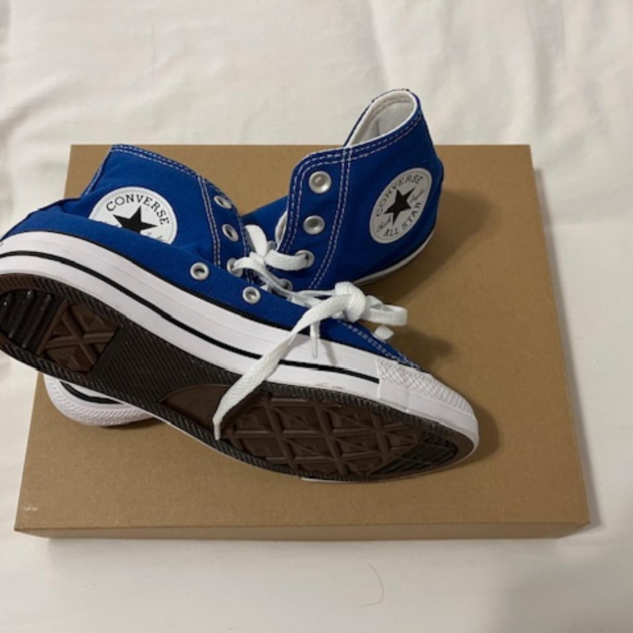 New Blue Converse Womens 8 Mens 6 5 Brand New Never Depop