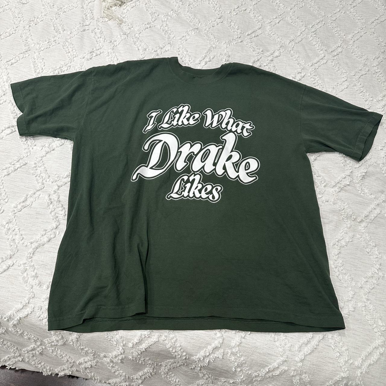 i like what drake likes t shirt orginal merch never... - Depop