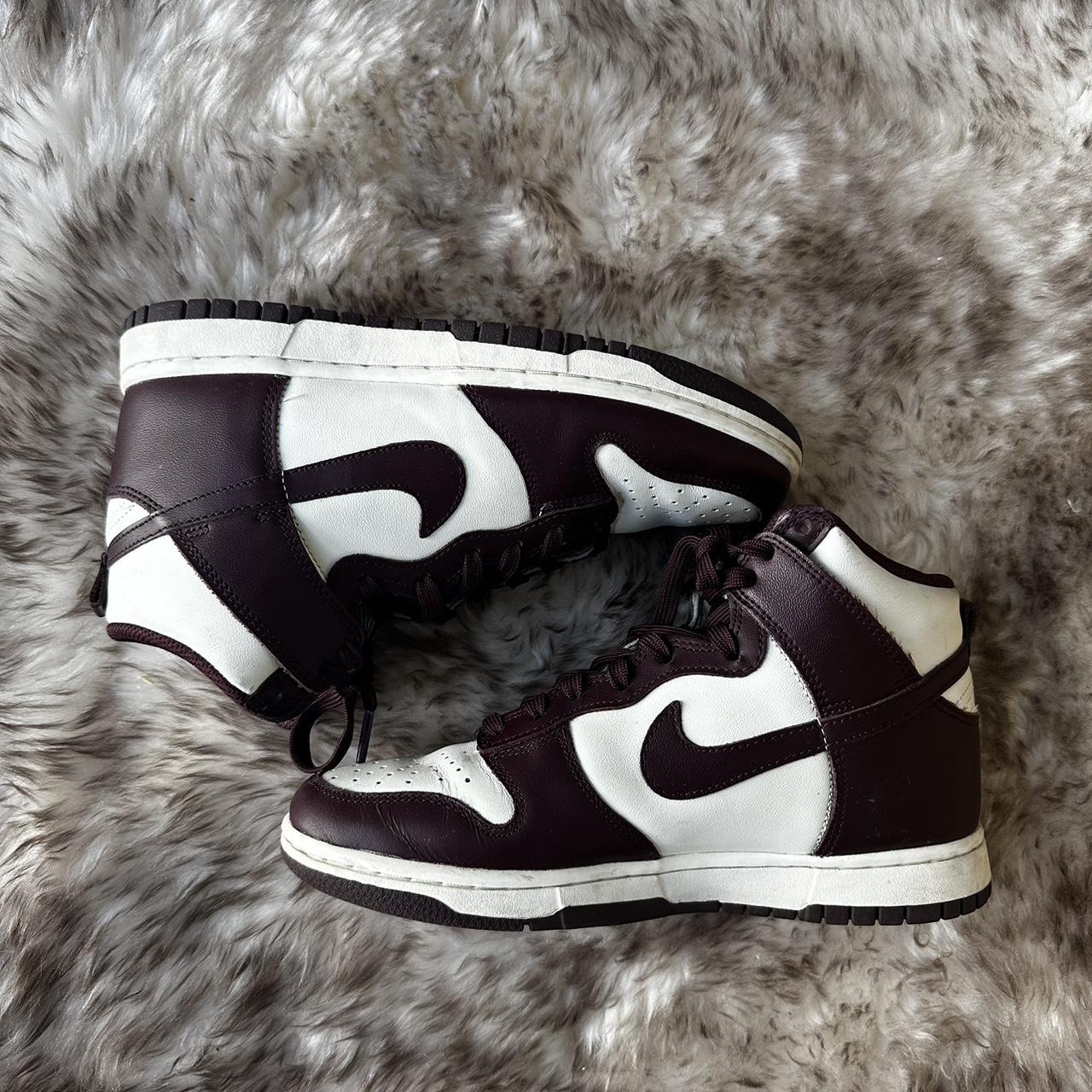 sb dunk leather trainers pink
