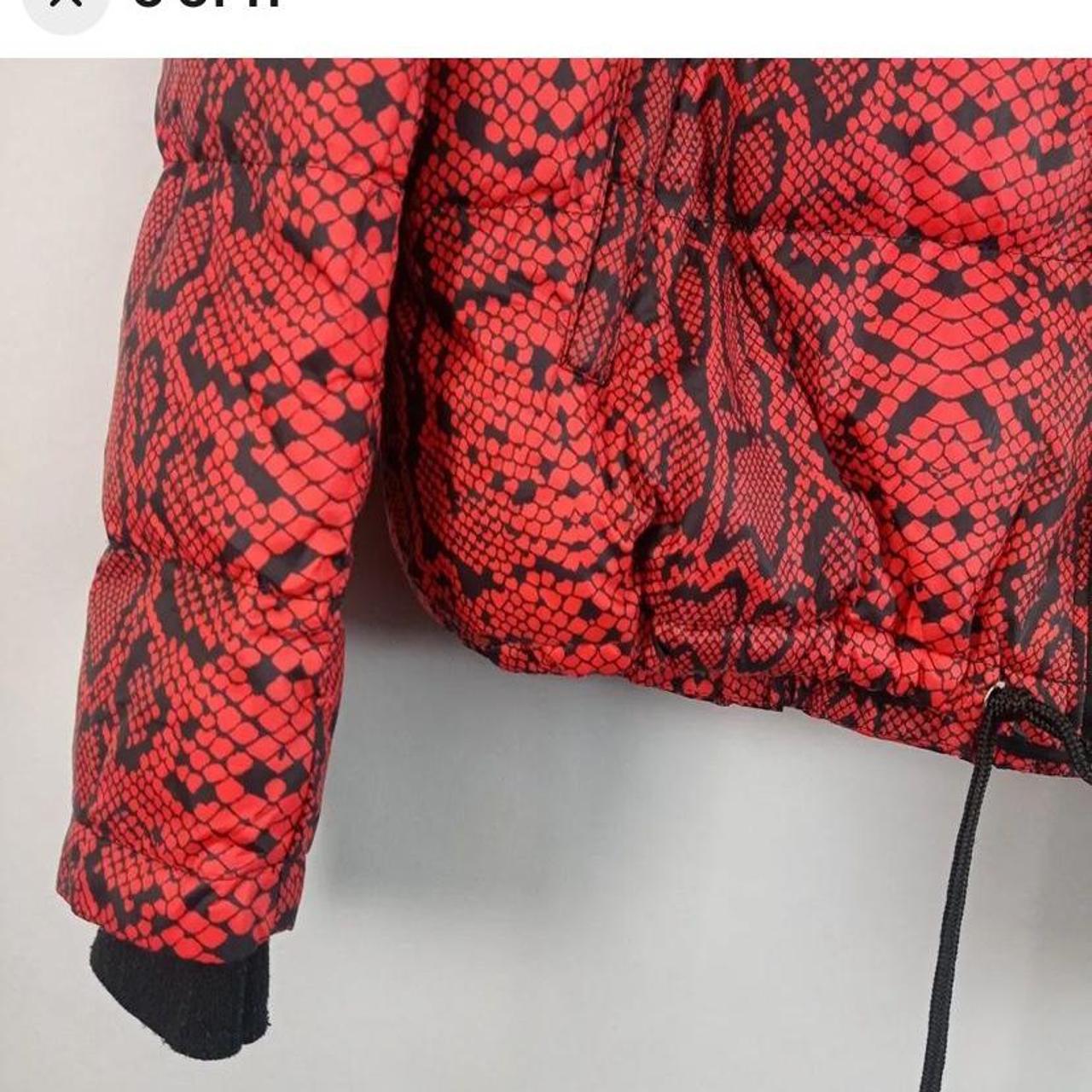 Zara hotsell snakeskin puffer