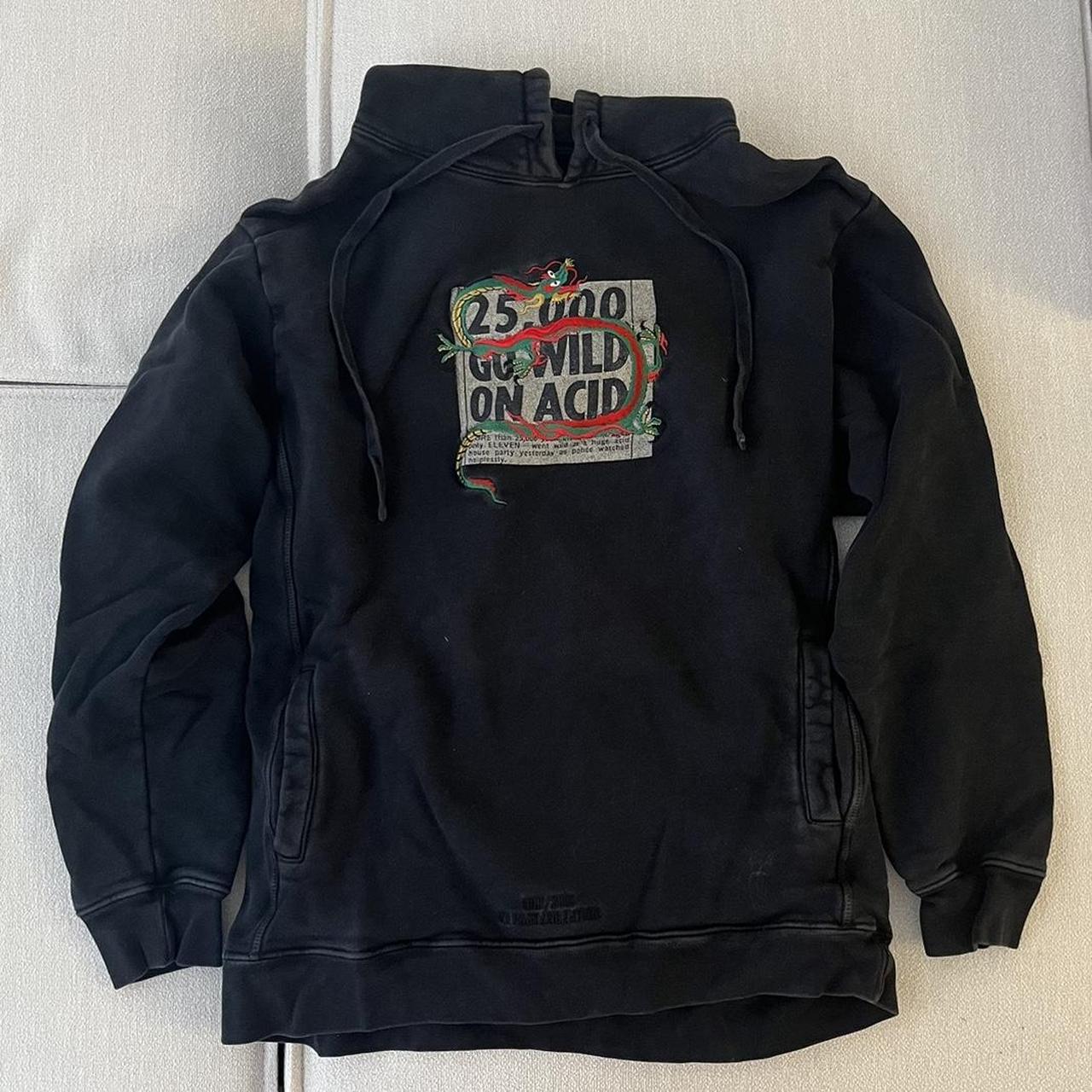 Cool edgy unif hoodie, size small, free shipping Depop