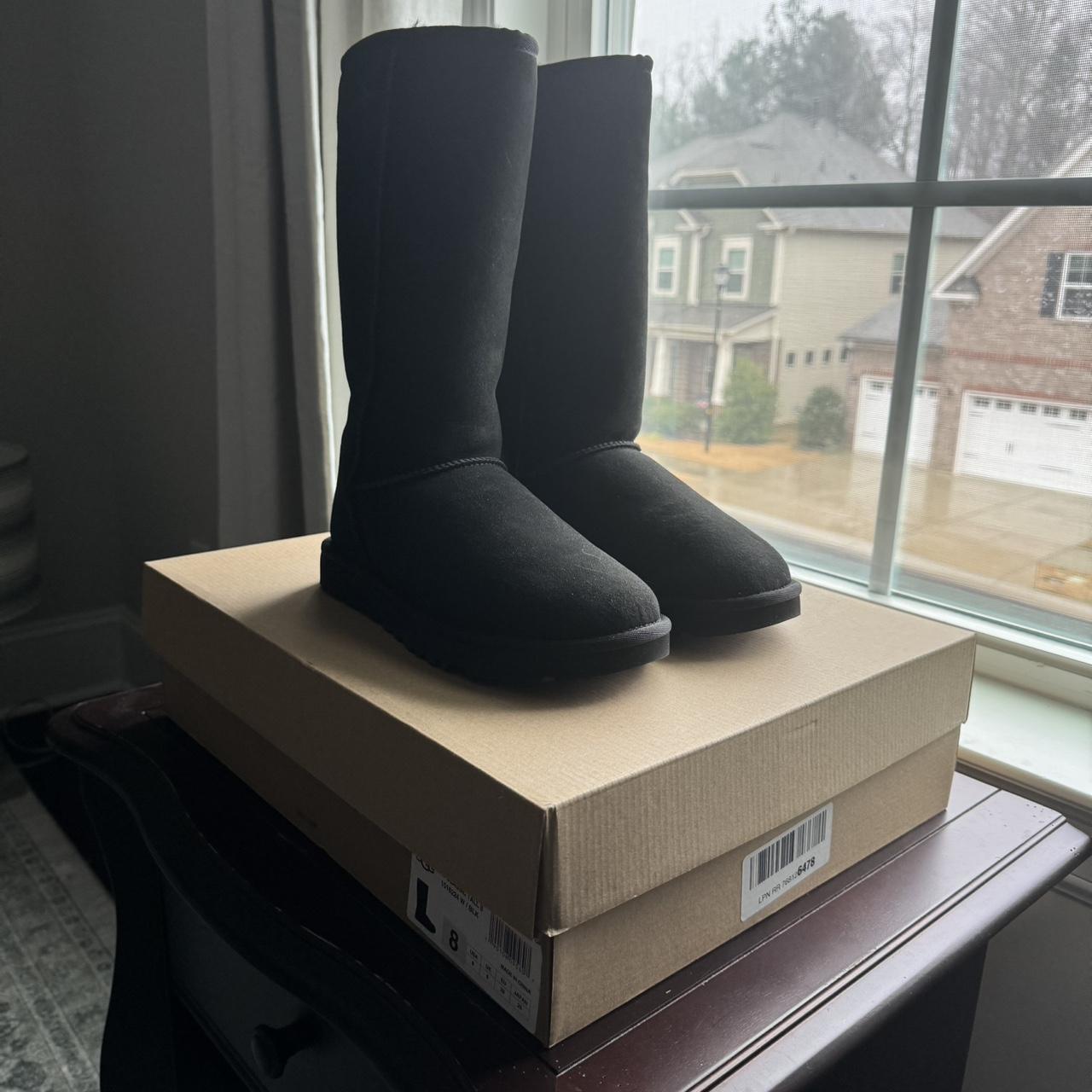 Black classic tall ugg boots best sale