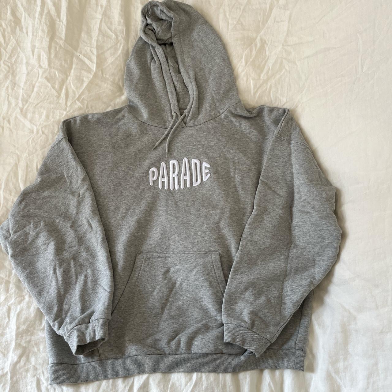 Parade hoodie, like new Light heather gray with... - Depop