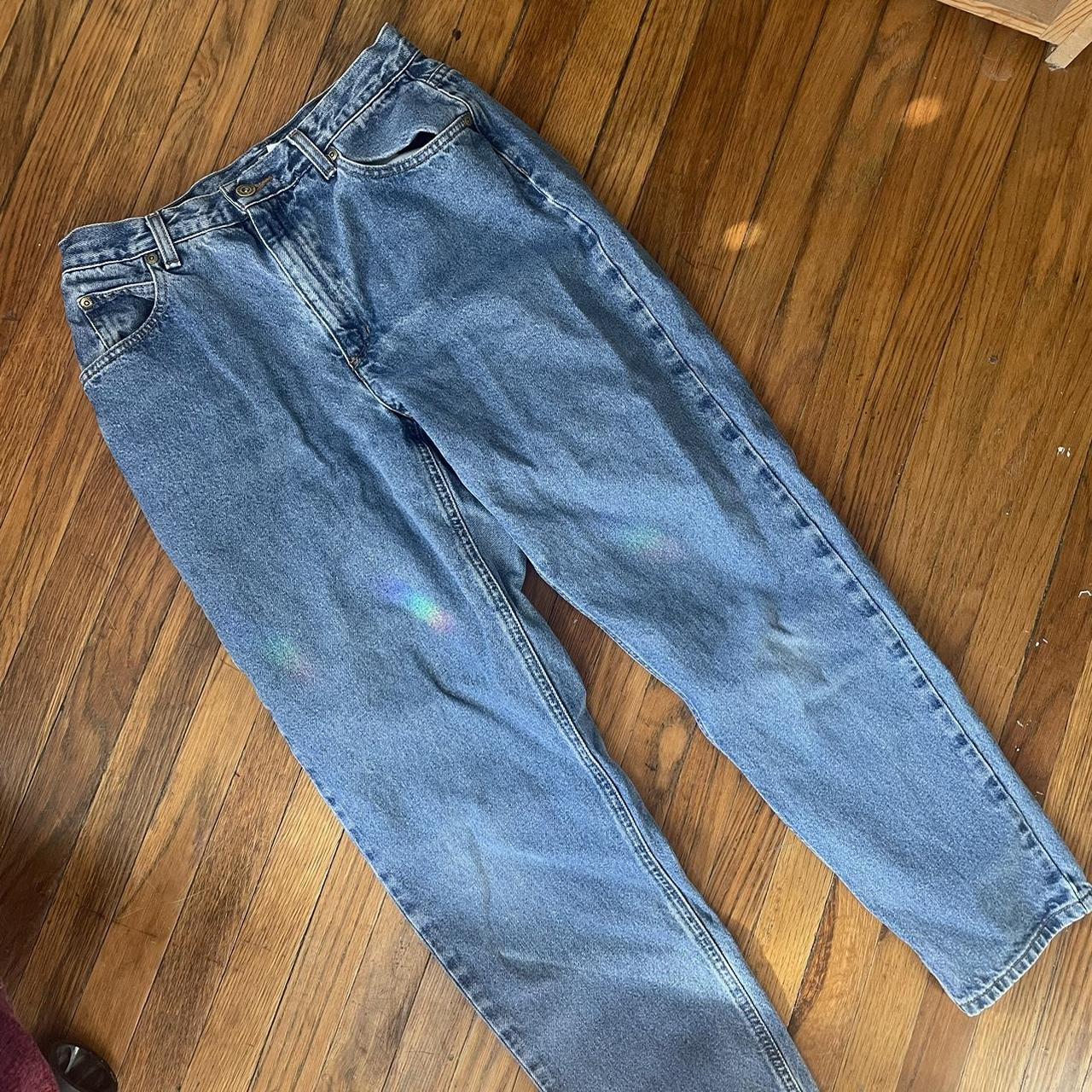 Liz Claiborne Classic Fit High Waisted Jeans Length Depop